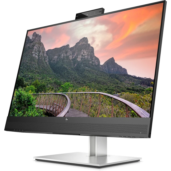 HP E27m G4 27-inch QHD (2560x1440) IPS Monitor with 5MP Camera, USB-C 65W, Silver
