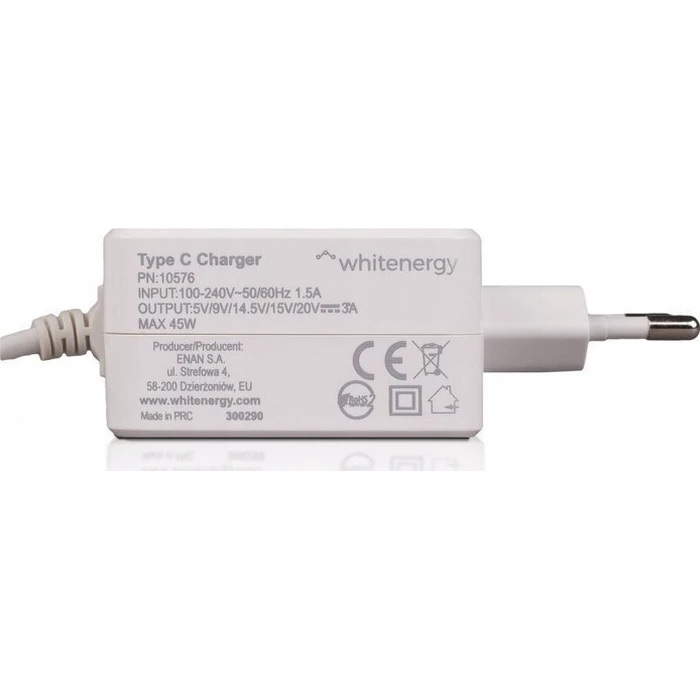 Lenovo 65W AC Adapter, Round Tip, 3-pin, Black - MPN 5A11H02878
