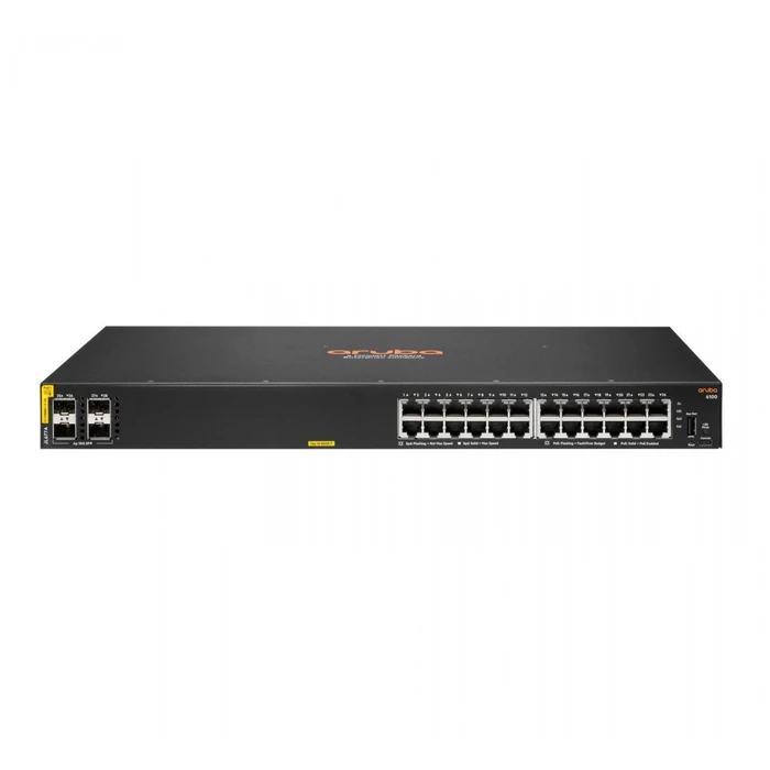 HP Aruba 6100 24G CL4 PoE Managed L2 Switch με 24 Gigabit θύρες και 4 SFP+ θύρες (JL677A#ABB)