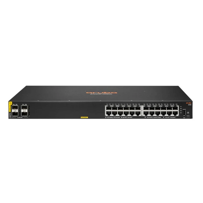 HP Aruba 6100 24G CL4 PoE Managed L2 Switch με 24 Gigabit θύρες και 4 SFP+ θύρες (JL677A#ABB)