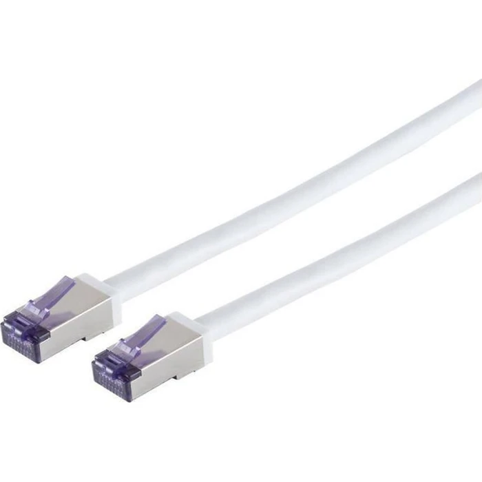 Lanview HIGH-FLEX Cat6a S/FTP Patch Cord 1m White (LVN-CAT6A-FLEX-1MWH)