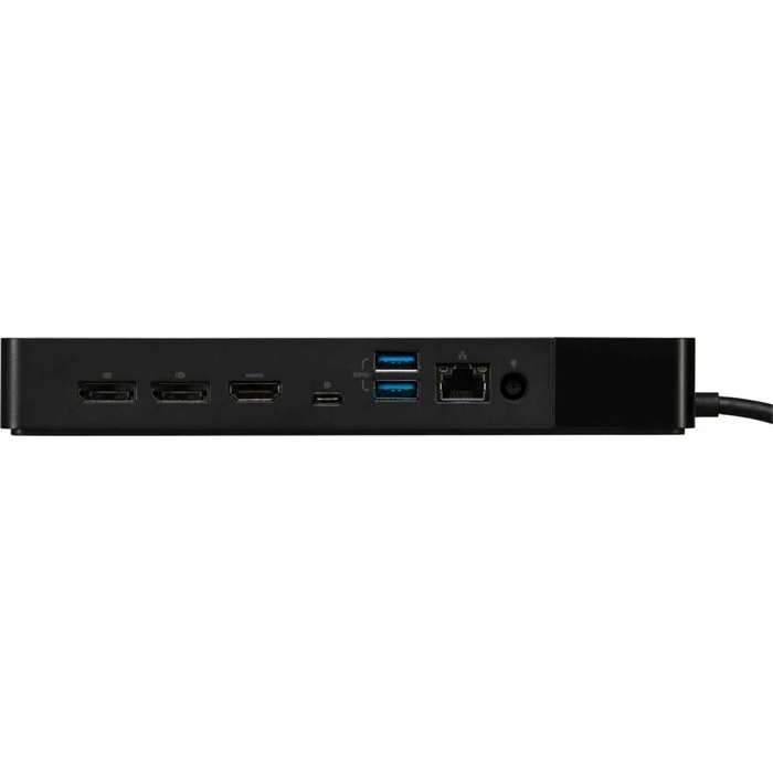 Dell WD19DCS USB-C Docking Station with HDMI/DisplayPort 4K, Power Delivery, Ethernet, 3-Display Support — Black