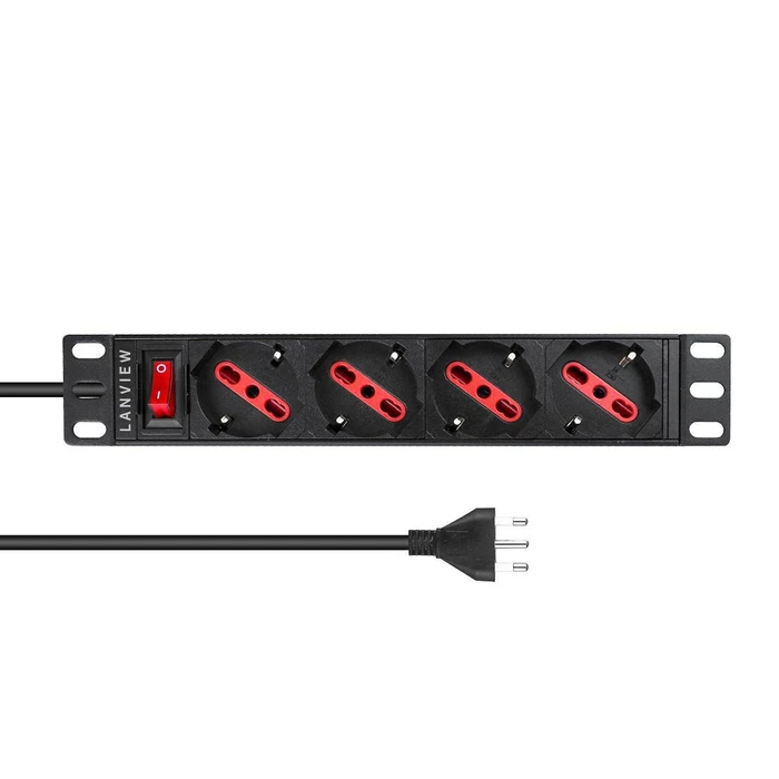 Lanview Πολύπριζο Rack - 1 τεμάχιο (PDU)