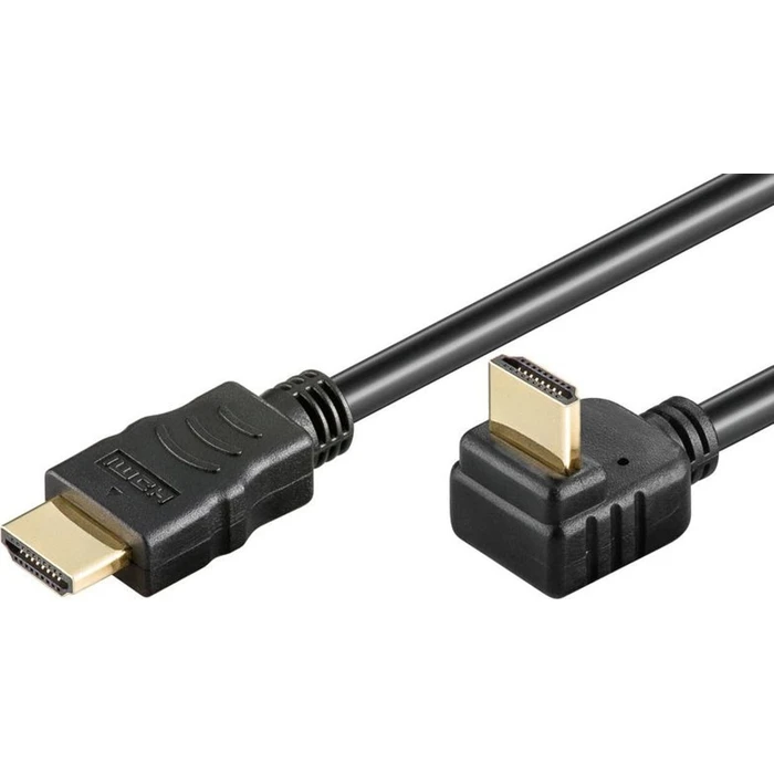 Microconnect Angle (90°) HDMI Cable HDMI male - HDMI male, 5 m, Black (HDM19195V2.0A)