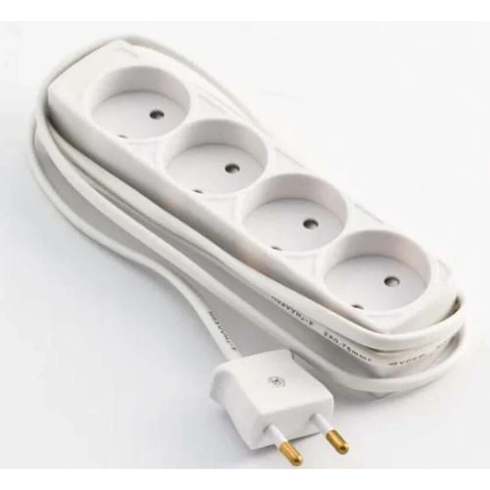 Microconnect 4-Outlet Power Strip with 1.5 m Cable