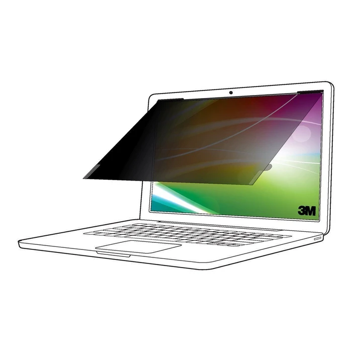 3M Privacy Screen Filter for 15.6" Laptop (Widescreen 16:9) - Model BP156W9B / 7100283540