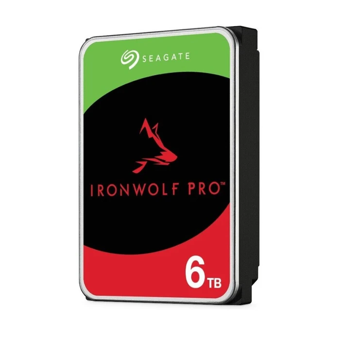Seagate IronWolf Pro 6TB Internal HDD 3.5" SATA III 7200 RPM 256MB Cache NAS ST6000NT001