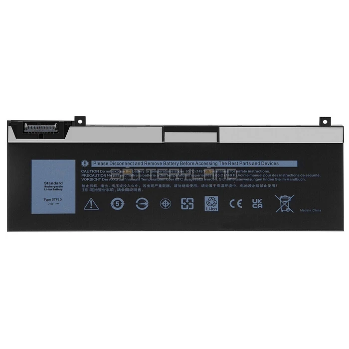 5TF10 Laptop Battery Dell 4-Cell 7.7V 55Wh (Compatible)