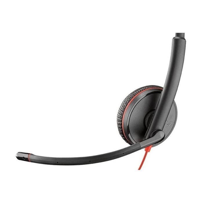 Poly Blackwire C3225 On-Ear Stereo Headset with Microphone (USB-A)