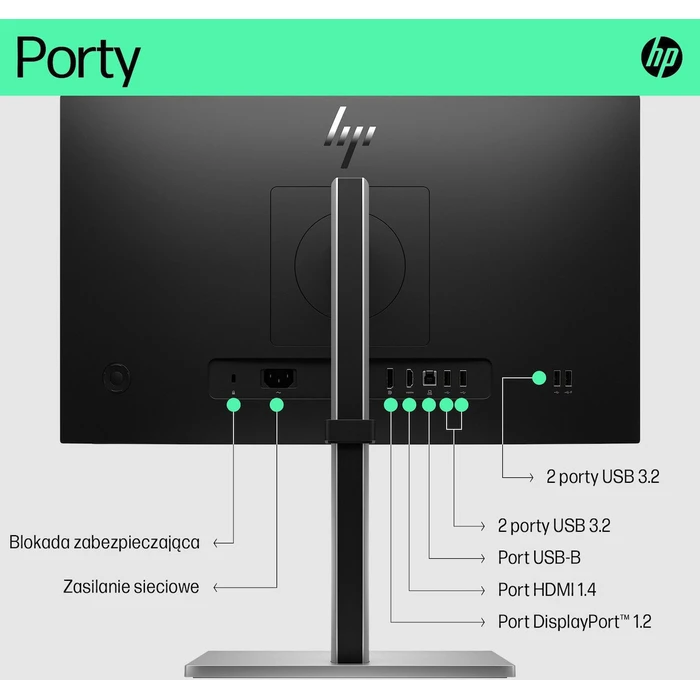 HP E22 G5 IPS Οθόνη 21,5" FHD 1920x1080, 5ms GTG