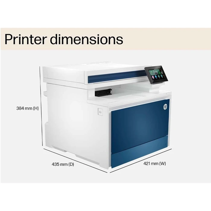 HP LaserJet Pro MFP 4302DW Color Multifunction Printer with Wi‑Fi and Mobile Print + HP 220A Black Toner 4RA83F