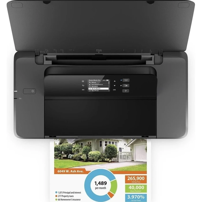 HP OfficeJet 200 Mobile Έγχρωμος Εκτυπωτής Inkjet με WiFi και Mobile Print