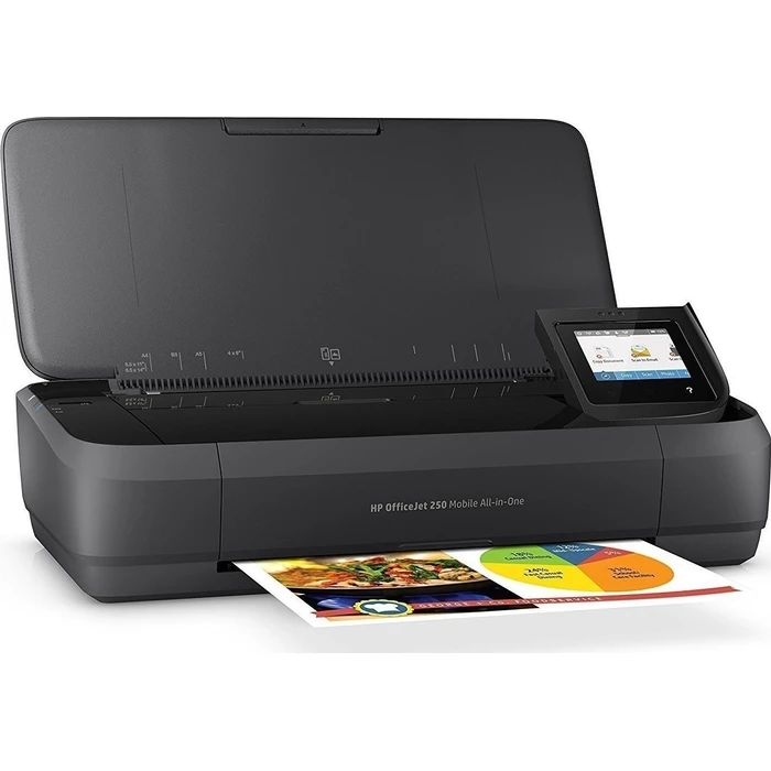 HP OfficeJet 250 Mobile All-in-One Color Inkjet Multifunction Printer with Wi‑Fi and Mobile Print (SKU: CZ992A)