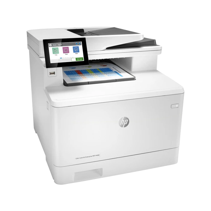 HP Color LaserJet Enterprise MFP M480f - Color Multifunction Laser Printer with ADF and Duplex Scanning