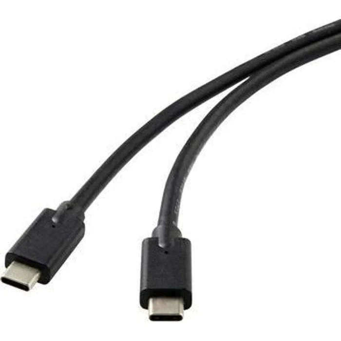MicroConnect USB-C 3.2 Gen 2 Cable 1m 100W PD Black (DOCKUSB3.2CC1)