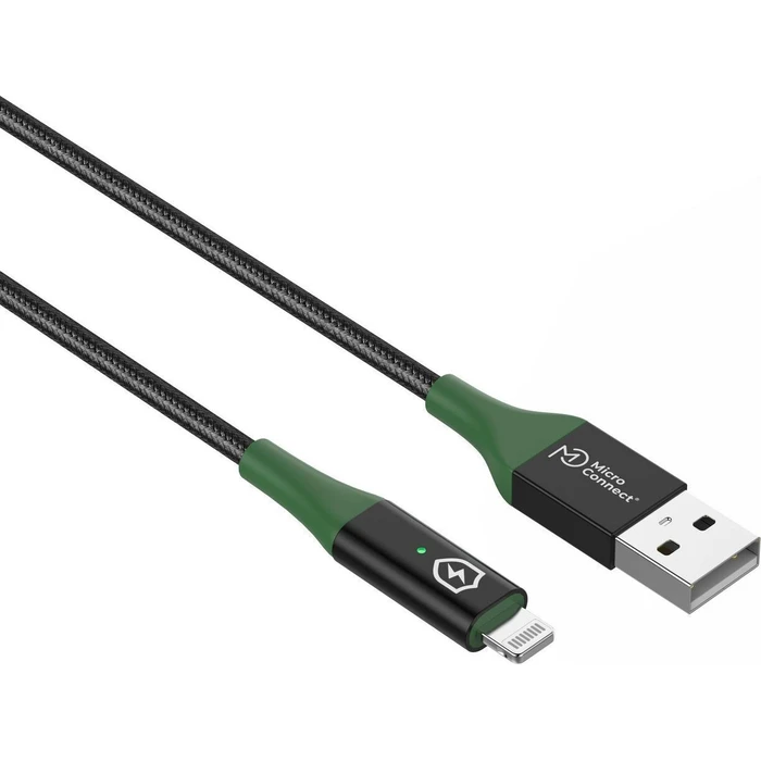 Microconnect Καλώδιο USB‑A σε Lightning Μαύρο 2m