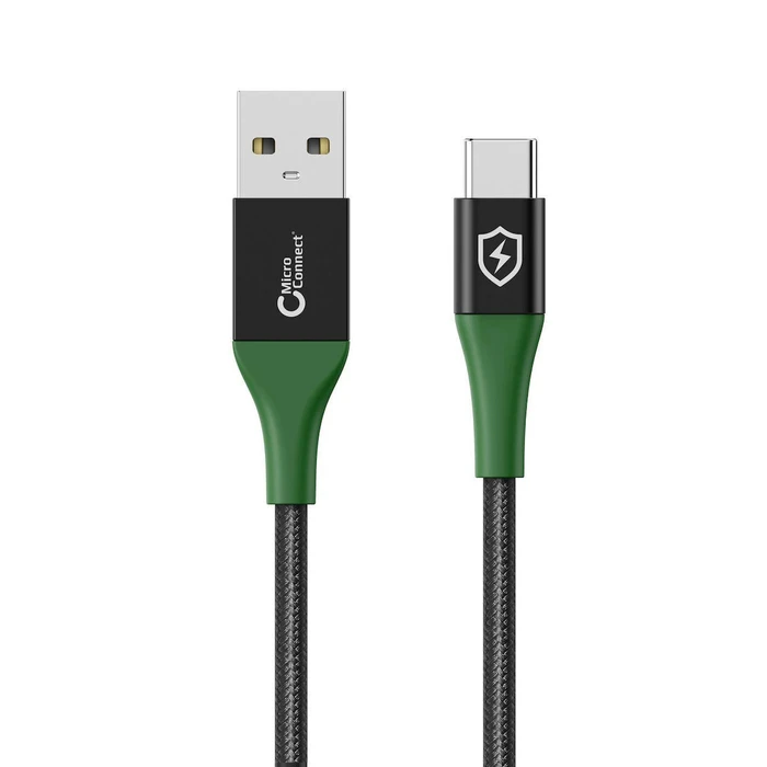 Microconnect Smart Charge USB-A to USB-C Cable 2m Black