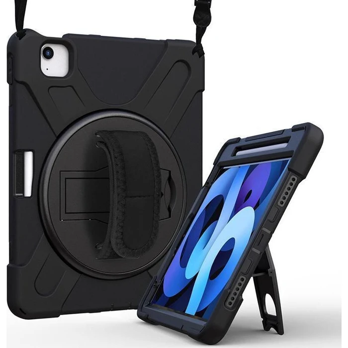 eSTUFF Back Cover Black (iPad Air 11 2026/2025/2024) - CHICAGO Full Body Defender