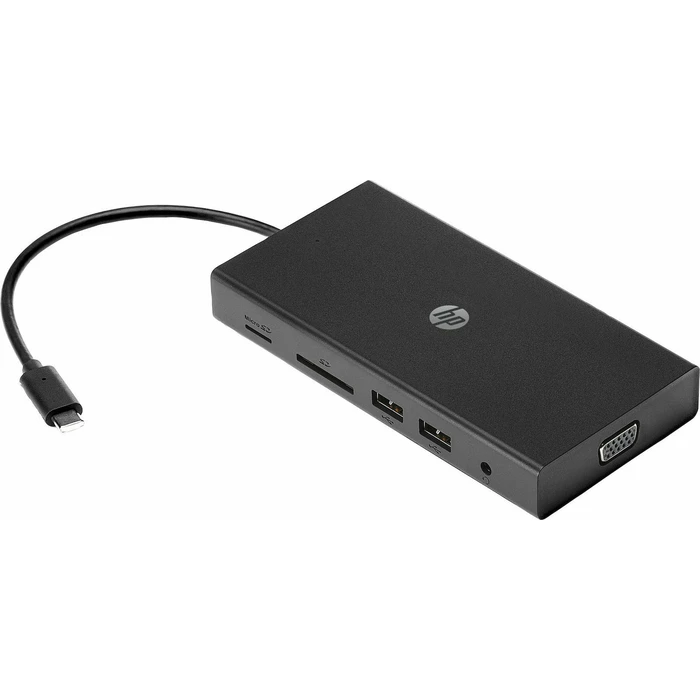 HP USB-C Docking Station με HDMI 4K, Power Delivery, Ethernet Μαύρο (1C1Y5AA)