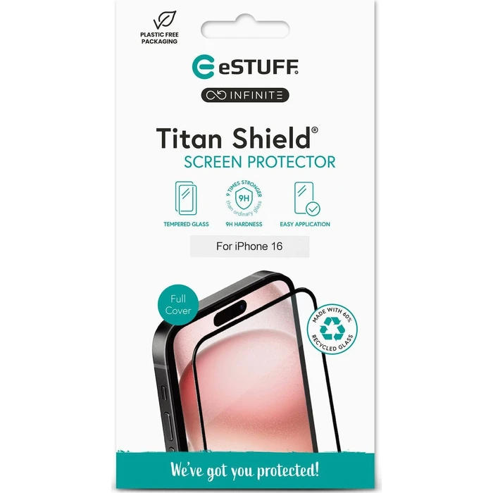 eStuff Προστατευτικό Οθόνης για iPhone 16 (ES501421)