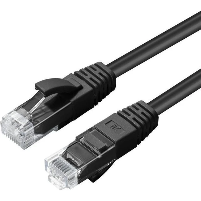 MicroConnect U/UTP Cat6a Ethernet Cable 0.3 m Black MC-UTP6A003S