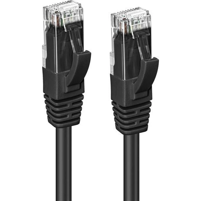 MicroConnect U/UTP Cat6a Ethernet Cable 0.3 m Black MC-UTP6A003S