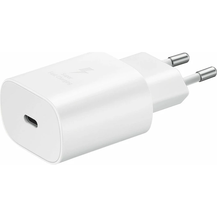 Samsung Φορτιστής Τοίχου USB-C 25W Power Delivery EP-TA800N / EP-TA800NW Λευκός (Bulk)