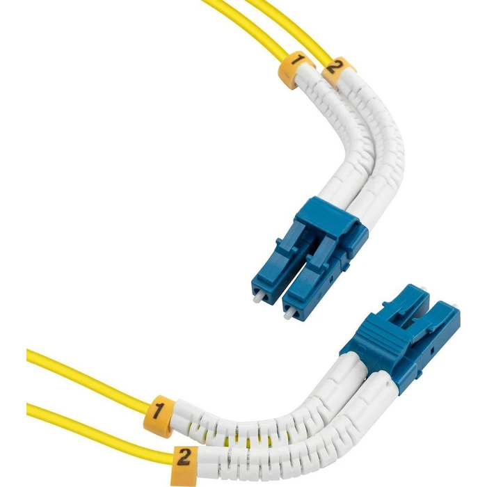 Lanview Bendable LC-LC Singlemode Duplex Fiber Patch Cable 3m