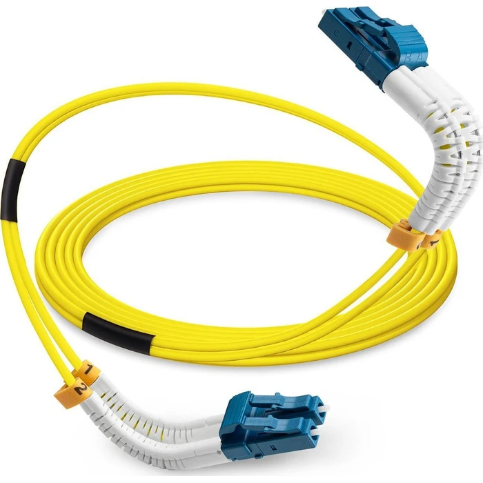 Lanview Bendable LC-LC Singlemode Duplex Fiber Patch Cable 3m