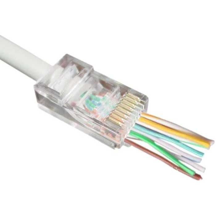 Βύσμα RJ45 Cat5e UTP Easy (Modular)