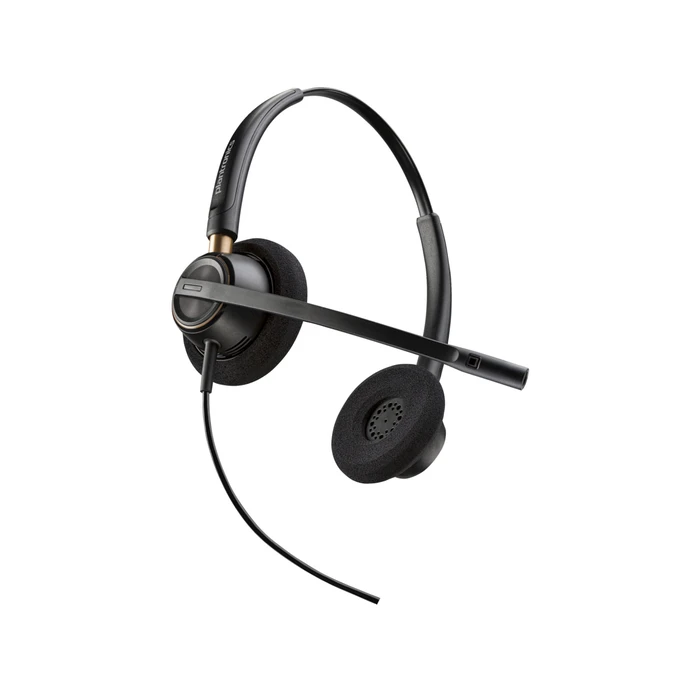Poly EncorePro 520 Διπλό (Binaural) Headset με Quick Disconnect - Μαύρο