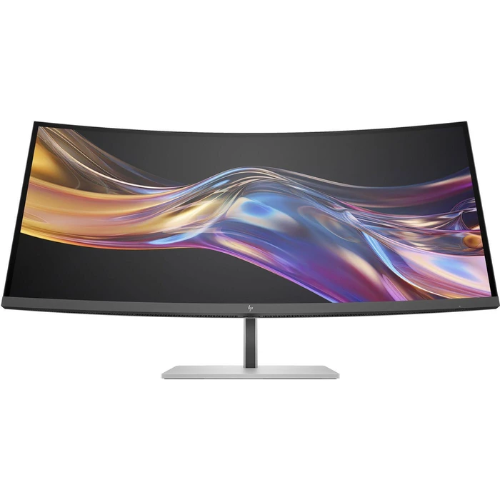 HP 7 Pro 738pu Ultrawide IPS HDR Curved Monitor 37.5" WQHD+ 3840x1600 Silver (8K167A5) - SKU W128936815
