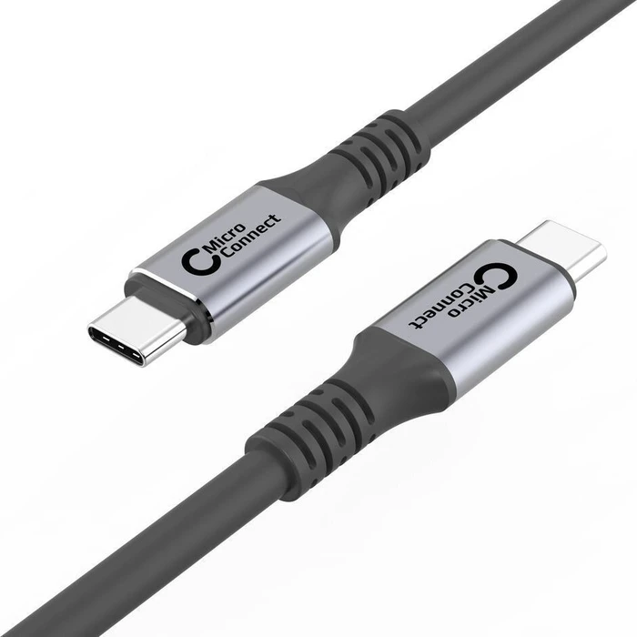 Microconnect USB-C to USB-C Cable 100W Black 0.25m