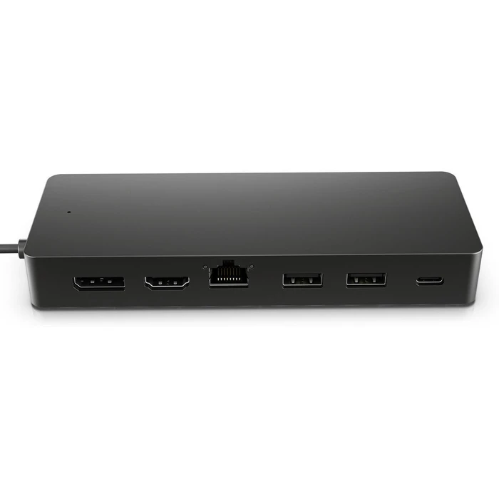 HP USB-C Docking Station με HDMI/DisplayPort 4K PD Ethernet και σύνδεση 2 Οθονών Μαύρο (50H55UT)