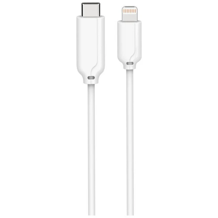 Microconnect USB-A σε Lightning Καλώδιο Λευκό 3m