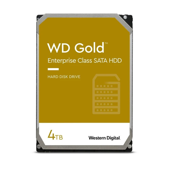 Western Digital Gold 4TB 3.5" SATA III 7200rpm 256MB Cache Internal HDD WD4004FRYZ