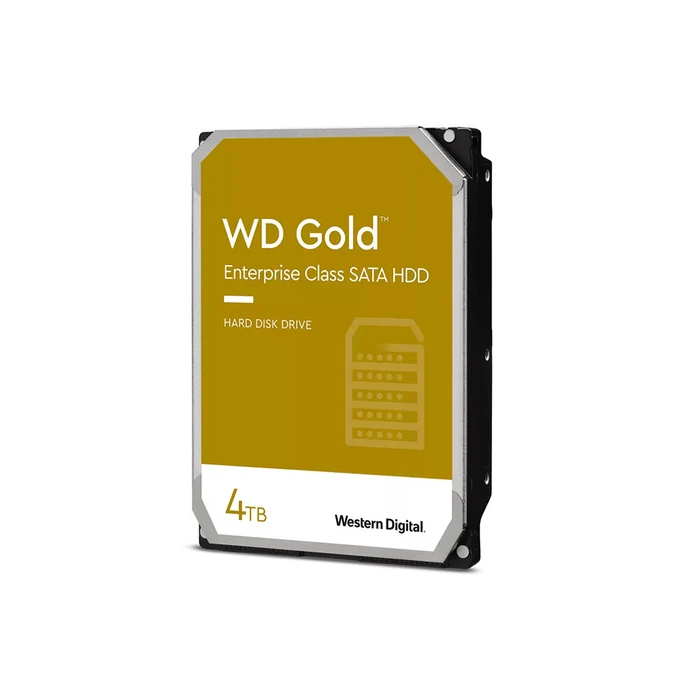Western Digital Gold 4TB 3.5" SATA III 7200rpm 256MB Cache Internal HDD WD4004FRYZ