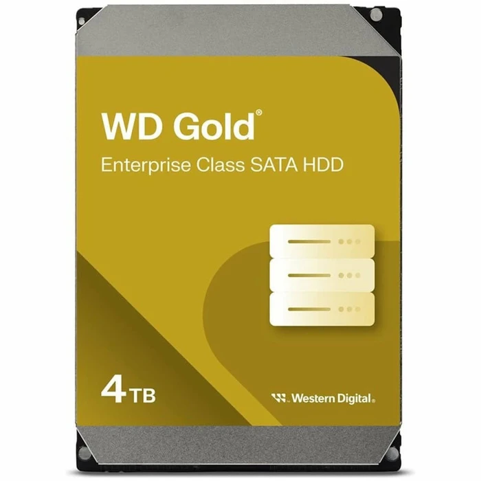 Western Digital Gold 4TB 3.5" SATA III 7200rpm 256MB Cache Internal HDD WD4004FRYZ