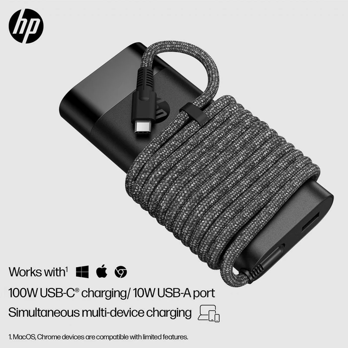 HP USB-C 110W Laptop Charger (8B3Y2UT#ABB) EMEA-INTL
