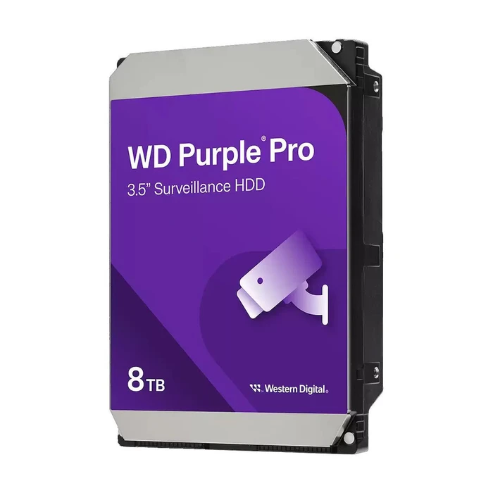 Western Digital Purple Pro Smart Video 8TB HDD 3.5" SATA III 7200RPM 256MB Cache WD8002PURP