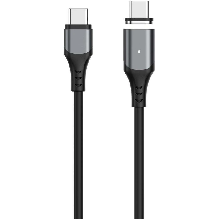 eSTUFF INFINITE Magnetic USB-C Cable 100W - 2 m - Black