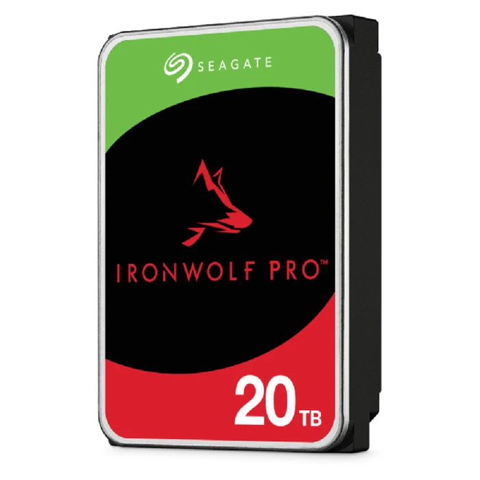 Seagate IronWolf Pro 20TB HDD Σκληρός Δίσκος 3.5" SATA III 7200rpm 256MB Cache για NAS - ST20000NT001