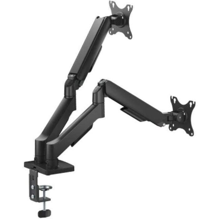 eSTUFF Βάση Γραφείου για 2 Οθόνες με Βραχίονα (GLB227012)