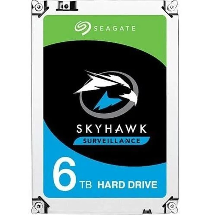 Seagate SkyHawk +Rescue 6TB HDD Σκληρός Δίσκος 3.5" SATA III με 256MB Cache για Desktop / Καταγραφικό ST6000VX009