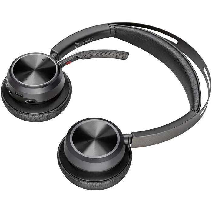 HP/Poly Voyager Focus 2 USB-C Headset with USB-C to USB-A Adapter (VOIP Headset)