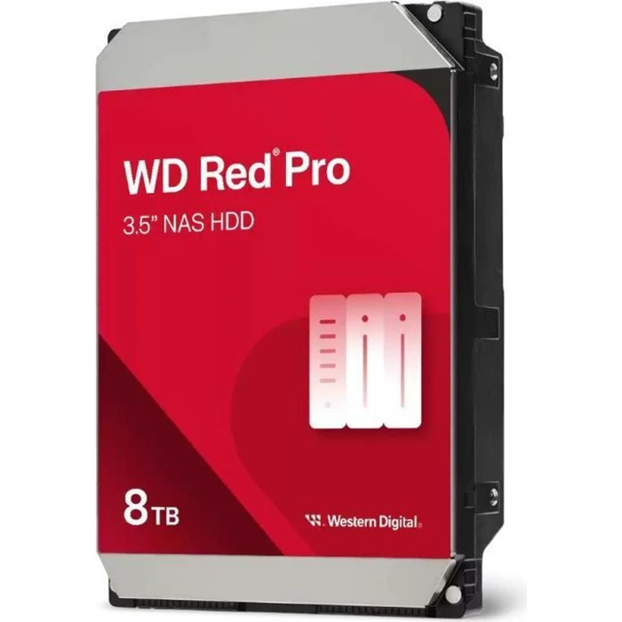 Western Digital Red Pro 8TB HDD Σκληρός Δίσκος 3.5" SATA III 7200rpm με 256MB Cache για NAS WD8005FFBX