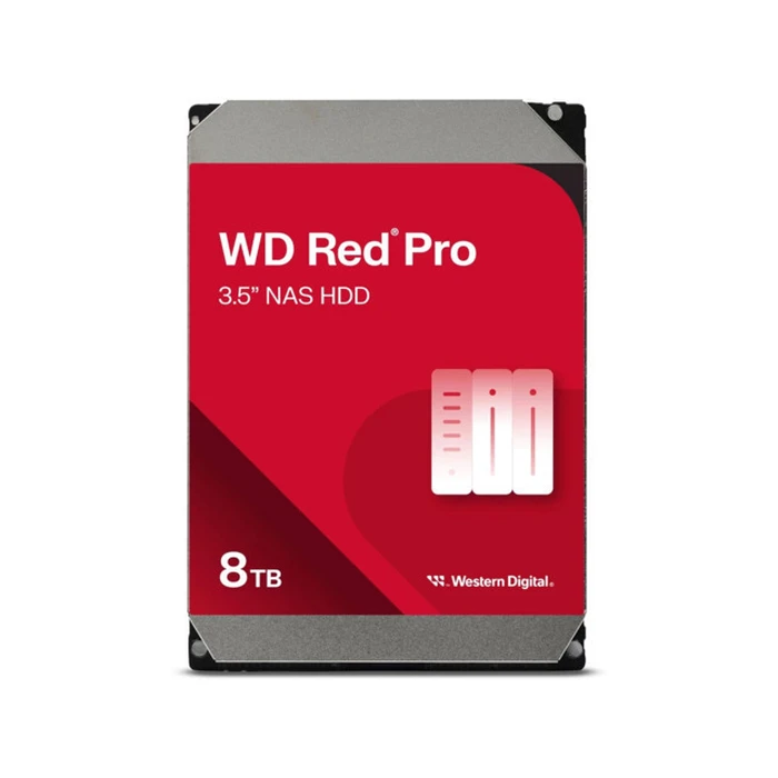 Western Digital Red Pro 8TB HDD Σκληρός Δίσκος 3.5" SATA III 7200rpm με 256MB Cache για NAS WD8005FFBX