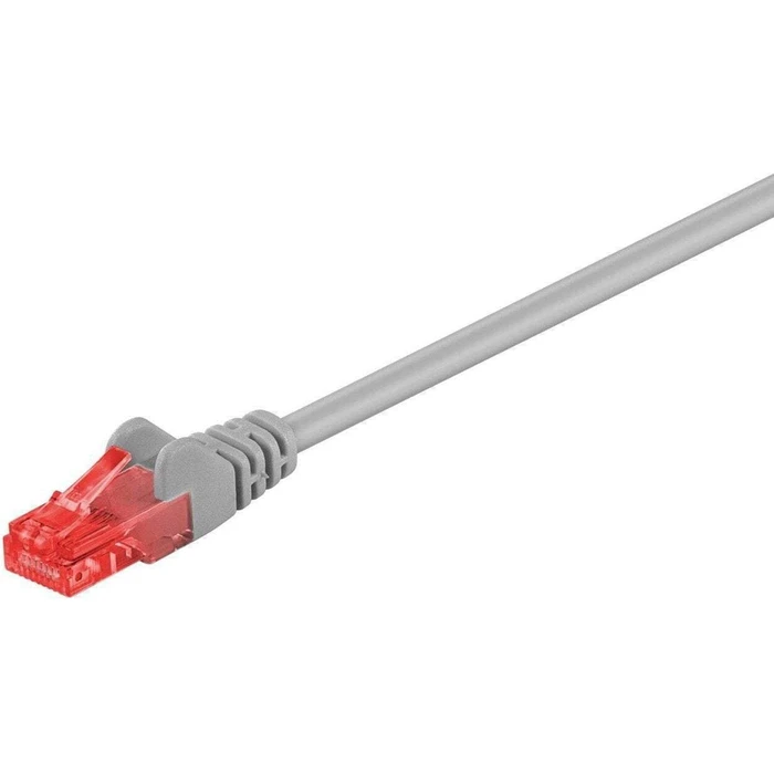 Microconnect U/UTP Cat.6 (Gigabit) Καλώδιο Δικτύου Ethernet 10m Γκρι