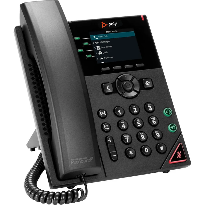 HP VVX 250 4-Line IP Phone (PoE-enabled) - MPN 89B62AA
