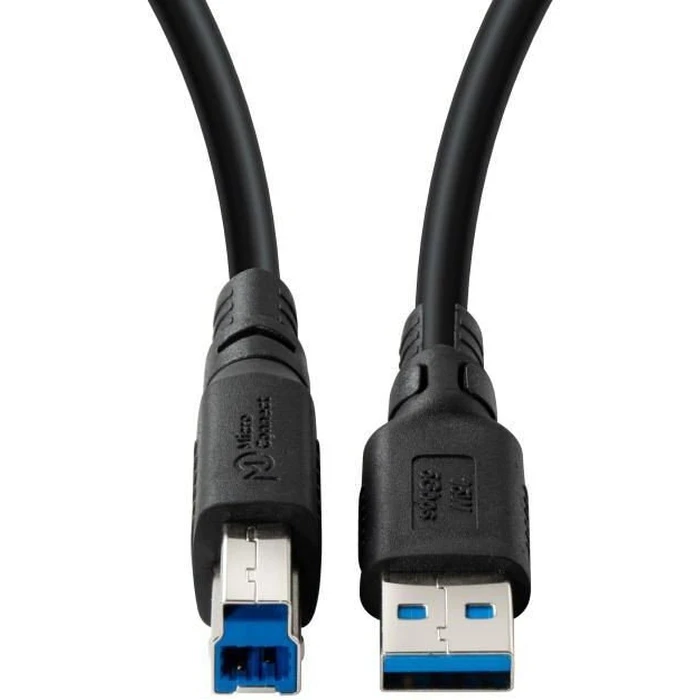 USB 3.2 A-B Gen 1 LSZH Cable - USB-A male to USB-B male